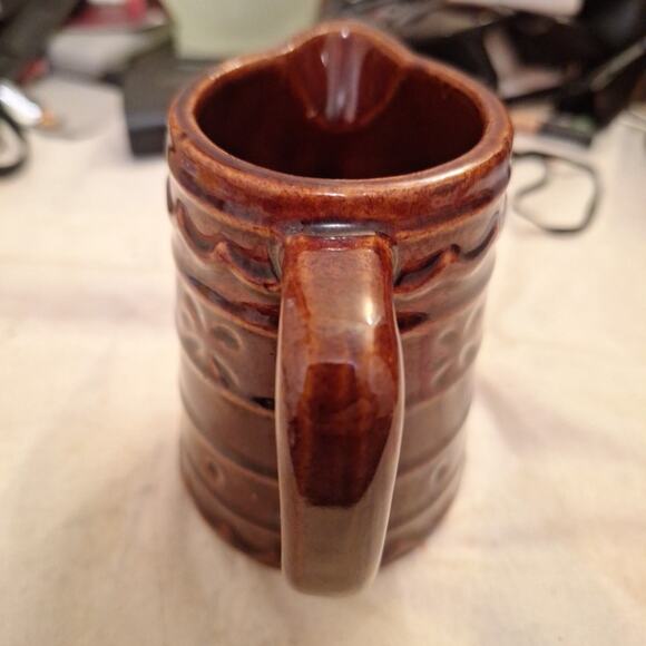 Vintage Marcrest USA Stoneware Daisy and Dot 4" Creamer Pitcher- Check It Out! - Picture 2 of 6